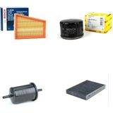Bosch Filtre Bakım Seti Renault Clio II 1.6 Benzinli 1998-2004 107 Beygir Hava + Yağ F + Yakıt F. + Polen Sardes