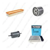 Bosch Filtre Bakım Seti Renault Clio III 1.2 Benzinli 2005-2011 Hava + Yağ F + Yakıt F. + Polen Filtron