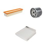 Bosch Filtre Bakım Seti Renault Clio Iıı 1.2 Benzinli 2006-2012 Hava + Yağ F.+ Polen Bosch