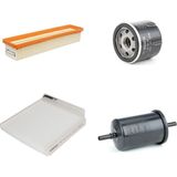 Bosch Filtre Bakım Seti Renault Clio Iıı 1.2 Benzinli 2006-2012 Hava + Yağ F.+ Yakıt Filtre + Polen Bosch