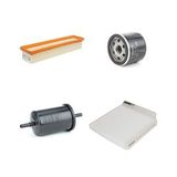 Bosch Filtre Bakım Seti Renault Clio Iıı 1.2 Benzinli 2006-2012 Hava + Yağ F.+ Yakıt Filtre + Polen Sardes