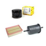 Bosch Filtre Bakım Seti Renault Clio Iıı 1.4 16V 2005-2012 Hava + Yağ + Yakıt Filtre