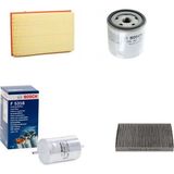Bosch Filtre Bakım Seti Seat Leon 1.6 16v 1999-2006 AZD BCB Motor Hava + Yağ F + Yakıt F. + Polen Bosch