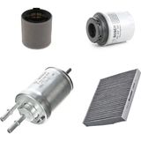 Bosch Filtre Bakım Seti Skoda Fabia 1.2 TSI 105 Beygir 2008-2010 Hava + Yağ F + Yakıt F. + Polen Bosch