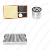 Bosch Filtre Bakım Seti Skoda Fabia 1.4 2011-2014 Benzinli Hava + Yağ F. + Polen Filtre Sardes