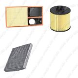 Bosch Filtre Bakım Seti Skoda Fabia 1.6 2008-2010 Benzinli Hava + Yağ F. + Polen Filtre Sardes