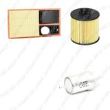 Bosch Filtre Bakım Seti Skoda Fabia 1.6 2008-2010 Benzinli Hava + Yağ F. + Yakıt Filtre Bosch