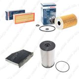 Bosch Filtre Bakım Seti Skoda Octavia 1.6 Tdı Dizel 2010-2012 Hava + Yağ F + Yakıt F. + Polen Bosch