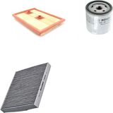 Bosch Filtre Bakım Seti Skoda Roomster 1.4 Benzinli 2007-2010 Hava + Yağ F. + Polen Filtre Sardes