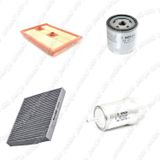 Bosch Filtre Bakım Seti Skoda Roomster 1.4 Benzinli 2007-2010 Hava + Yağ F + Yakıt F. + Polen Bosch