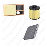 Bosch Filtre Bakım Seti Skoda Roomster 1.6 Benzinli 2007-2010 Hava + Yağ F. + Polen Filtre Bosch