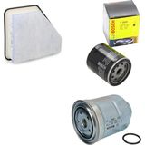 Bosch Filtre Bakım Seti Toyota Auris 1.4 D 4d Dizel 2007-2008 Hava + Yağ F. + Yakıt Filtre Bosch