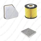 Bosch Filtre Bakım Seti Toyota Auris 1.4 D 4d Dizel 2009-2012 Hava + Yağ F. + Polen Filtre Bosch