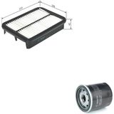 Bosch Filtre Bakım Seti Toyota Corolla 1.3 1990-1997 Benzinli Hava + Yağ Filtre