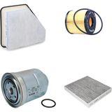 Bosch Filtre Bakım Seti Toyota Corolla 1.4 D 4D 2010-2019 Dizel Hava + Yağ F + Yakıt F. + Polen Sardes