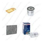 Bosch Filtre Bakım Seti Volkswagen Golf 4 1.6 Benzin AUS ATN Motor 105 Beygir 1998-2003 Hava + Yağ F + Yakıt F. + Polen Bosch