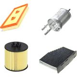 Bosch Filtre Bakım Seti Volkswagen Jetta 1.6 Fsı 115 Bg 2006-2010 Benzin Hava + Yağ F.+ Yakıt Filtre + Polen Sardes
