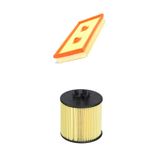 Bosch Filtre Bakım Seti Volkswagen Jetta 1.6 Fsı 115 Bg 2006-2010 Benzin Hava + Yağ Filtre