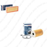 Bosch Filtre Bakım Seti Volkswagen Jetta 3 1.6 Tdı Dizel 2007-2010 Hava + Yağ Filtre