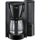 Bosch Filtre Kahve Makinesi Comfortline Aroma+, Aroma Korumalı Cam Sürahi, 1,25 L, 15 Fincan Için, Çıkarılabilir Su Tankı, Damlama Durdurucu, Döner Filtre Taşıyıcı, Kablo Saklama [enerji Sınıfı B] - Siyah