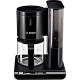 Bosch Filtre Kahve Makinesi Styline TKA8013, Aroma Sensörü, Aroma Korumalı Cam Sürahi 1,25 L, 10-15 Fincan Için, Otomatik Kapatma, Kireç Çözme Sistemi, Damlama Önleyici, Dönebilen Filtre Tutucu, 1160