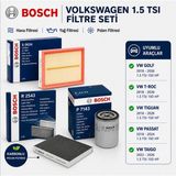 Bosch Filtre Seti | Volkswagen 1.5 Tsı Golf Passat Tiguan T-Roc Taigo - Hepsi