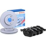 Bosch Ford Fiesta 2008-2012 Ön Fren Disk ve Balata Takımı ME8V5J2K021AB-8V511125AD