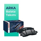 BOSCH FORD Fiesta Arka Fren Balata Takımı (2017-2023)