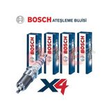 Bosch Ford Focus 3 1.6 Ti-VCT (2011–2018) Uyumlu | Bosch LPG İridyum Buji Takımı | 4 Adet | %100 Orijinal
