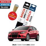 Bosch Ford Focus 3 Ön Arka Silecek (2012-2018) Bosch Aerotwin