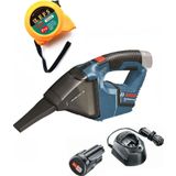 Bosch Gas 12 V ( Tek )Akülü El Süpürgesi Prolefs Metre Hediyeli.