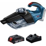Bosch Gas 18V-1 Akülü El Süpürgesi + Bosch Gal 18V-20 Şarj Cihazı + Gba 2.0AH x 1 Akü