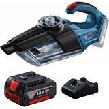 Bosch Gas 18V-1 Akülü El Süpürgesi + Bosch Gal 18V-20 Şarj Cihazı + Gba 4.0AH x 1 Akü