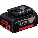 Bosch Gba 18V 3.0 Ah Batarya Hafif Tasarım ve Ergonomik Kullanım ile Yüksek Enerji Kapasitesi
