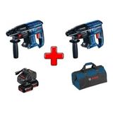 Bosch GBH 180-LI 2 Adet Kırıcı Delici - 18 V 5.0 AH Çift Akü - Bez Çantalı Makine Seti