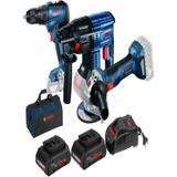 Bosch Gbh 18V18 + Gws 18V8 + Gsr 180 Li + 2 Adet 18 Volt 4 Ah Procore Akü+Şarj Al - Seçenek 1