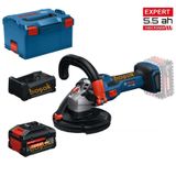 Bosch GBR 18V-15 1x5,5 Ah Expert Akülü Beton Taşlama Makinesi