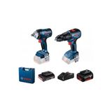 Bosch GDS 18V-400 2 Ah + 5 Ah Akülü Darbeli Somun Sıkma Makinesi