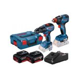 Bosch GDX 18V-200 + GSR 18V-50+ 2 x GBA 18V 4.0Ah + GAL 18V-40 L-Boxx - 06019J2220