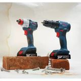 Bosch Gdx 18V-285 + Gsb 185-Lı(2X5,0Ah) Çift Akülü Vidalama Ve Somun Sıkma Seti