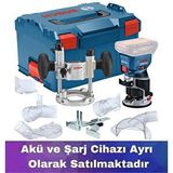 Bosch Gkf 18v-8 + Te 600 Akülü Dik Freze L-boxx (solo) 06016c2003 Mavi