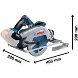 Bosch GKS 18V-68 GC ( Akü Ve Şarj Yoktur ) Akülü Daire Testere 06016b5100