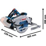 Bosch GKS 18V-68 GC Solo Akülü Daire Testere