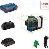 Bosch Gll 18V-120-33 Cg 1x4 Ah Procore Akülü Yeşil Çizgi Lazer - Mavi