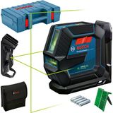Bosch Gll 2-15 G Çapraz Çizgili Yeşil Lazer Terazi Plastik Çantalı