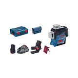 Bosch GLL 3-80 C Çizgili Hizalama Lazeri 60 m Çalışma Mesafesi Kırmızı Lazer Sınıfı 2 Hassasiyet
