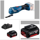 Bosch Gop 185 Çok Amaçlı El Aleti 1 Ad 4.0 Ah Akü + 1 Ad 3.0 Ah Akü Karton Kutu