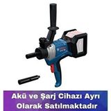Bosch Grw 18v-120 Akülü Boya-harç Karıştırıcı Mikser Solo 06011c2000 Mavi