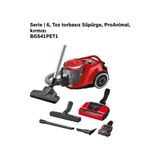 Bosch GS41 Seri6 Siemens IQ500 Toz Torbasız Süpürge Filtresi Çarşı Ev Gereçleri