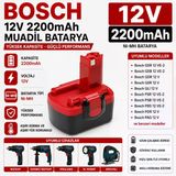 Bosch Gsb 12 Ve-2, Gsr 12 Ve-2, Gsr 12-1, Gsr 12-2 İle Uyumlu Muadil Matkap Bataryası